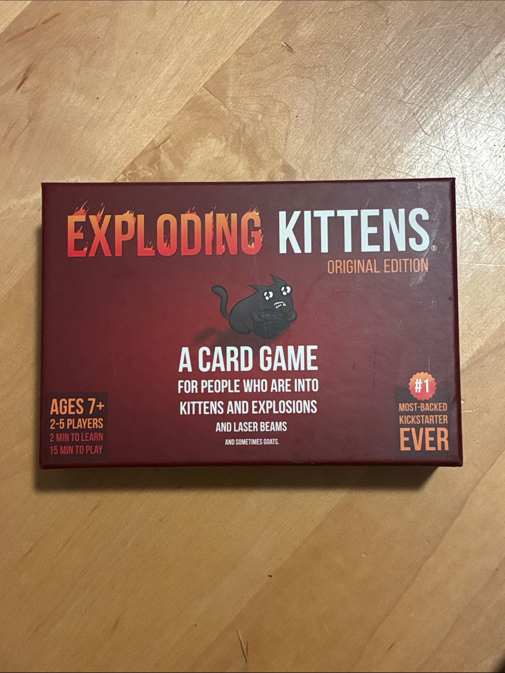 Original Edition Exploding Kittens